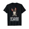 Donkeys Are Awesome Im Therefore A Donkey T Shirt Vintage Breathable Fashion Designer Clothes Homme Versatile Casual