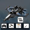 Remote Control Airplane Fighter Model Sensing Anti Falling Foam Aircraft with Light
