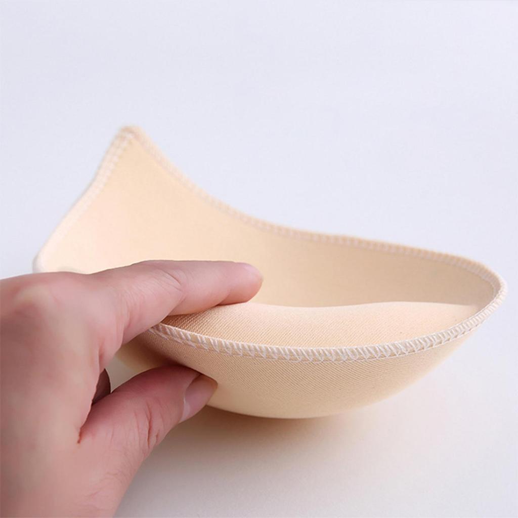 1 Pair Bra Insert Pads Enhancer Removable Breathable Sports