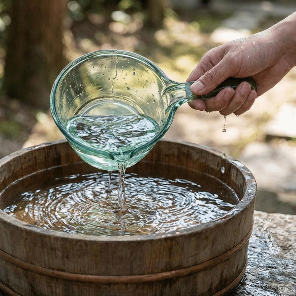 Plastic Water Scoop Large Capacity Bath Water Spoon Portable Water Ladle Bathroom