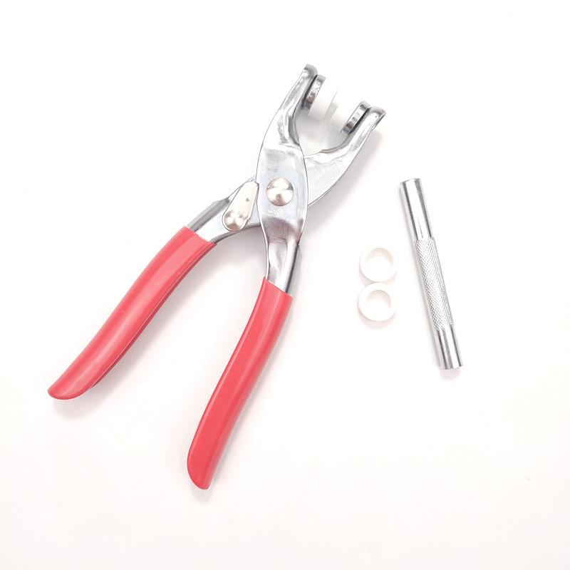 Five-Prong Colorful Snap Fastener Set with No-Sew Installation Tool