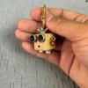 Gold Color Robot Pendant Vintage Robot Keychain Handmade Charming Keychain  Home