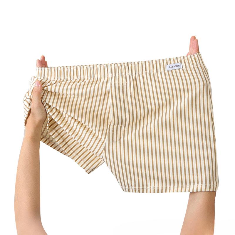 

Женские полосатые шорты-боксеры 2025 года, летние шорты с эластичной резинкой на талии, свободные шорты для мальчиков, милые шорты для сна, спортивные штаны XL
