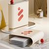 Sheet Mask Storage Box Home Refrigerator Facial Mask Fresh-Keeping Box Dust Cosmetics Organizer Box Sealed Moisturizing Box