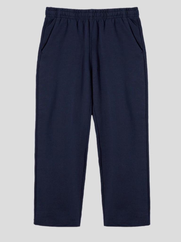 Navy Blue Plus Size Boys' School Uniform Pants - Extra Large