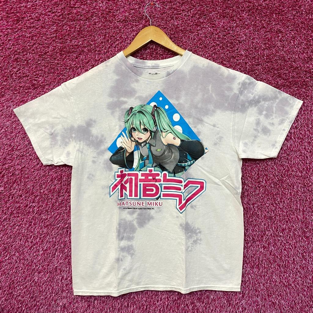 Hatsune Miku Vocaloids Virtual Anime Singer Tie Dye ML