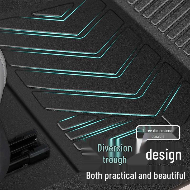 2025 Xpeng G7 TPE Vollabdeckung Fußmatten - Spezielle Innenraum-Modifikationszubehörteile für Autos