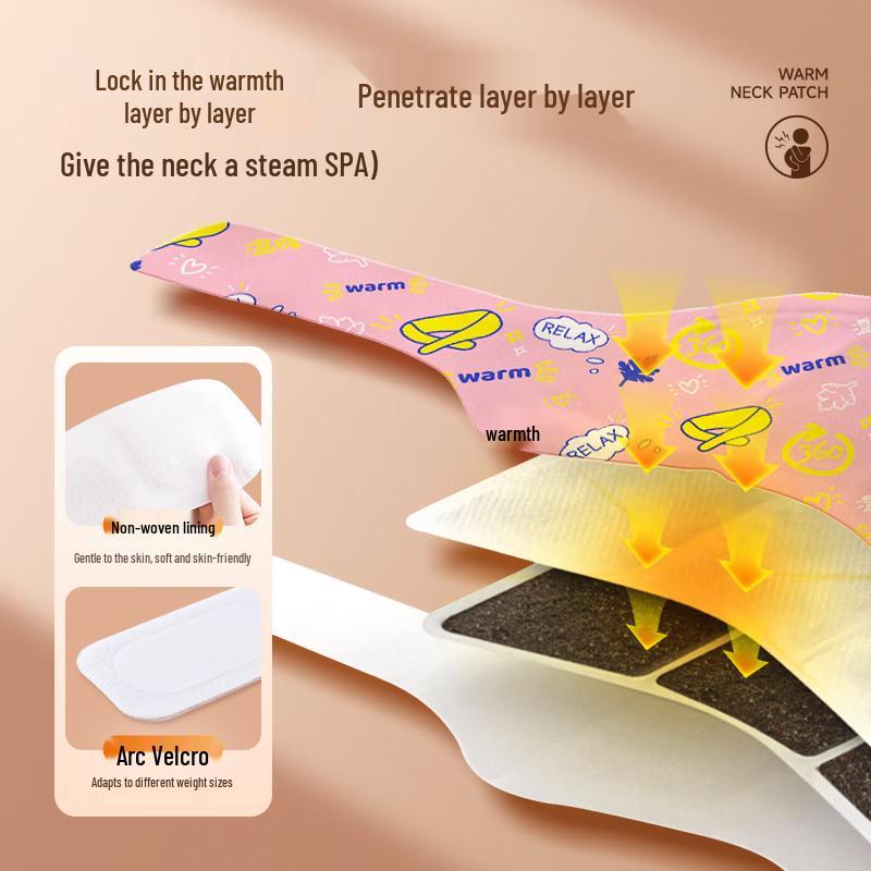 Haishi Hainuo Self-Heating Neck Warm Patch (4-Pack)