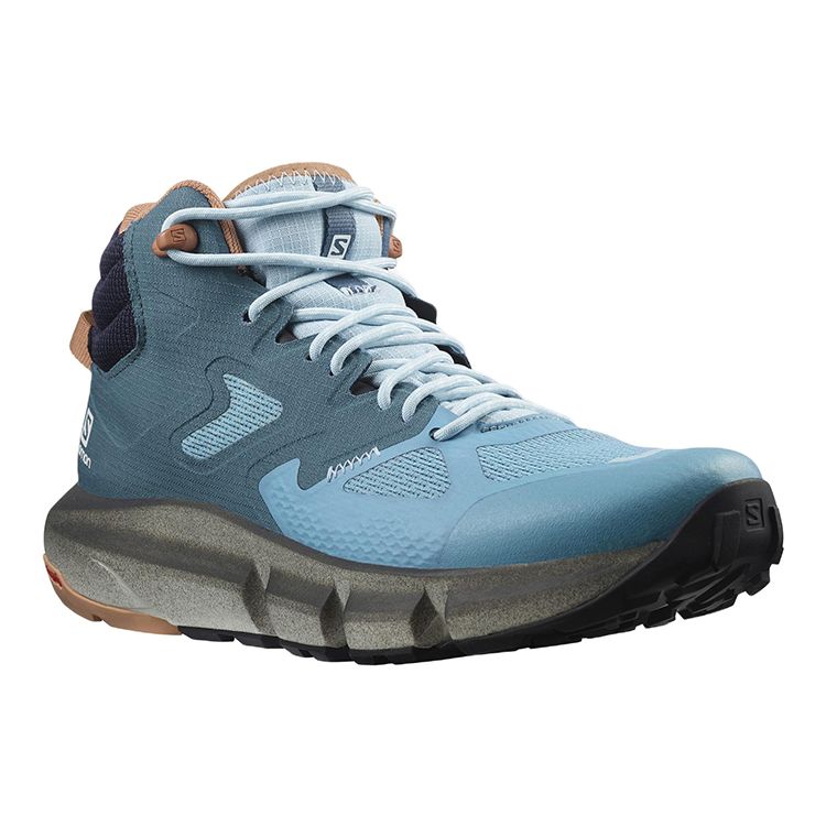 SALOMON Predict Hike Stoff Langlebige Mid-Top Wanderschuhe Damen Wanderschuhe Blau 414607