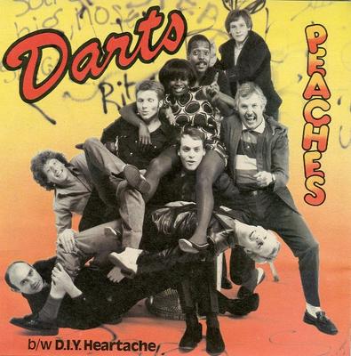 7inch Record DARTS - Peaches MAG179 Magnet 1980 UK Rock Used