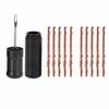 2 Set with 20 Rubber Strips Tubeless Tire Repair Kit Bike Tire Repair Tool  Mountain Bike