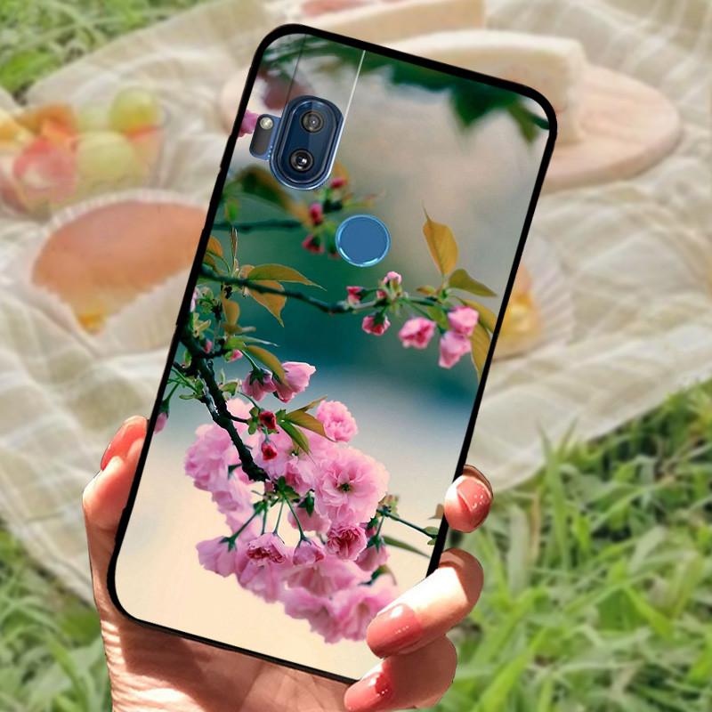 For Moto One Hyper Case Cover For Moto OneHyper Silicone Soft Marble Black Bumper Funda Coque for Moto One Hyper Protective Capa