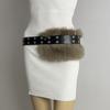 Gothic Waist Belt Stylish Furred Waist Chain Belt Elaborate Chain Belly Chain for Dress Cowboy Belt Waist Chain