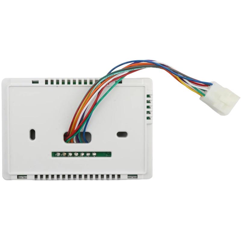 White Wall-Mounted RV Air Conditioner Thermostat Compatible with HVAC Systems, Model 8330D3351