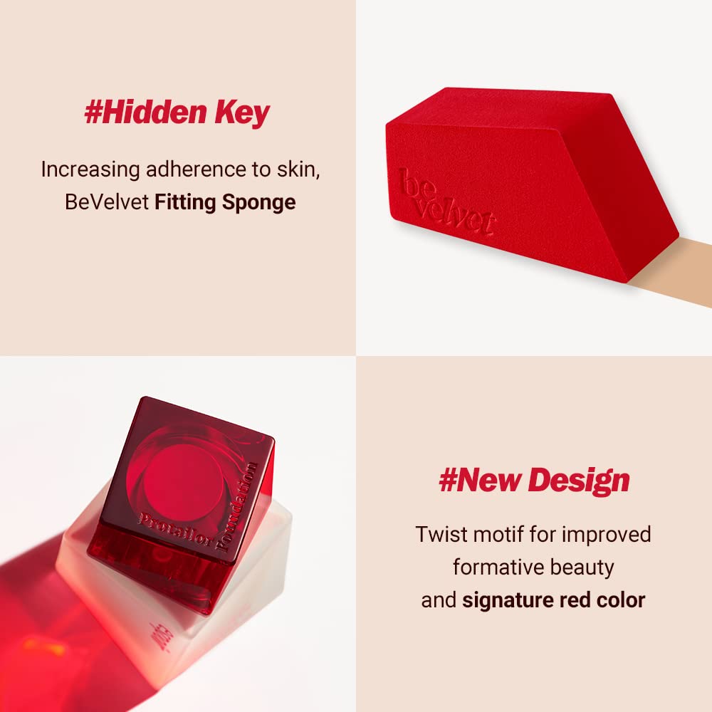 Espoir Pro Tailor Vegan Foundation Be Velvet SPF22 PA++ 30g (5 Optionen)