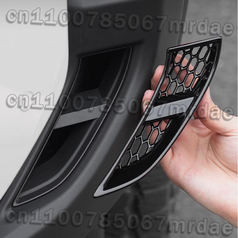 Fog Light Decorative Sticker for 2024 2025 Toyota Land Cruiser 250 Prado Hood LC250 Modification Accessories Supplies