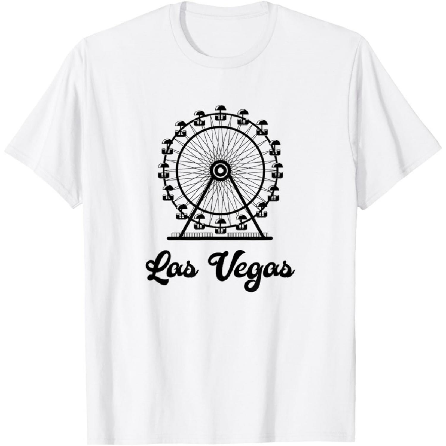 Las Vegas Nevada With Ferris Wheel T-Shirt S