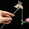 Vintage Butterfly Tassel Hairpins: Elegant Chinese Hair Accessories for Cheongsam Attire