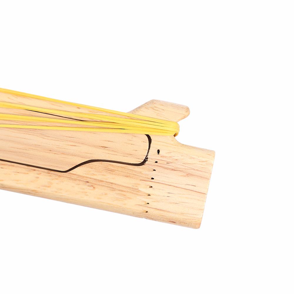 Wooden Rubber Band Handgun: Nostalgic Parent-Child Educational Toy