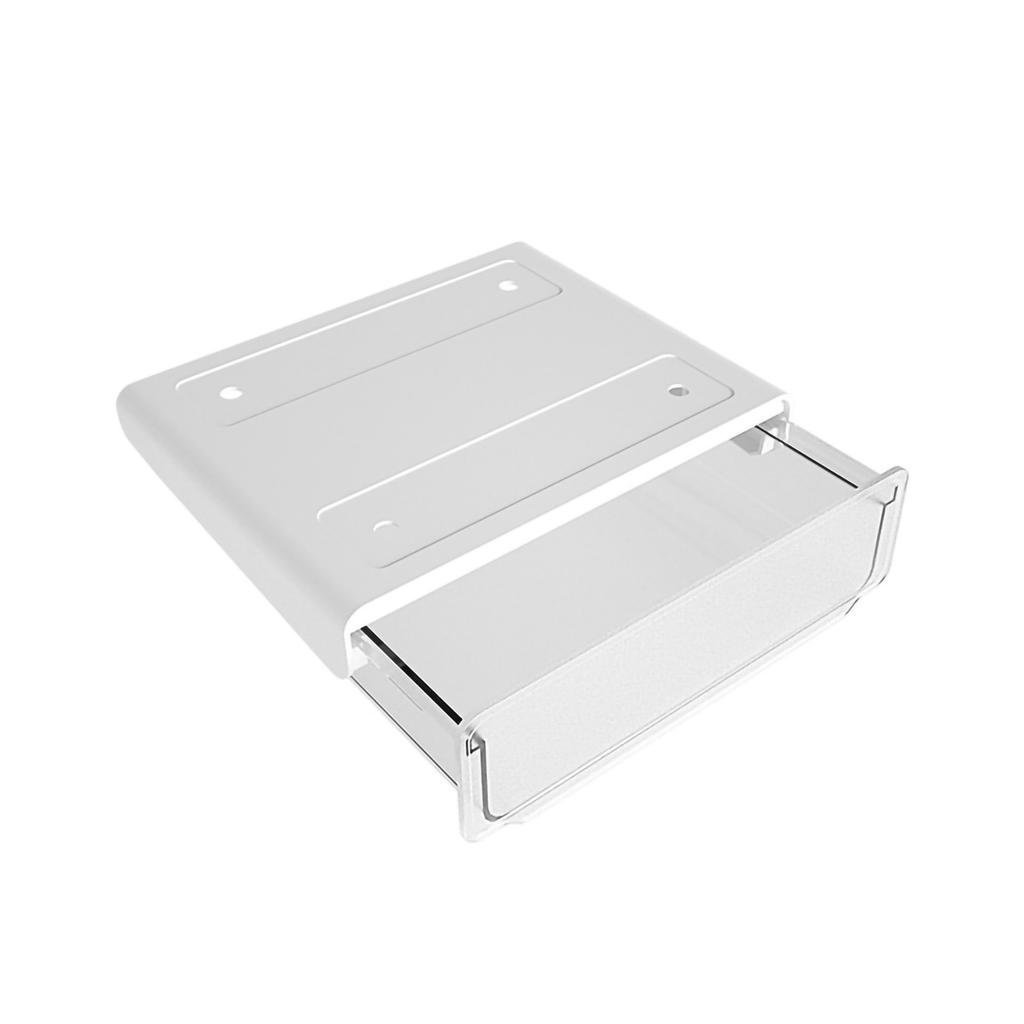 Under Desk Storage Box No Punching Storage ABS PS Small Hidden Drawer For Dormitory