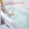 Travel Sized Bathtub Cover Bag Thickened andDisposable Ensure a Sanitary Bath