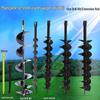 Earth Auger Spiral Drill Bit for Greenhouse Hole Digging and Pile Driving