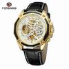 Orologio Meccanico Automatico Forsining Cinturino in Acciaio Vuoto Luminoso Orologio da Uomo Moda Orologio Meccanico