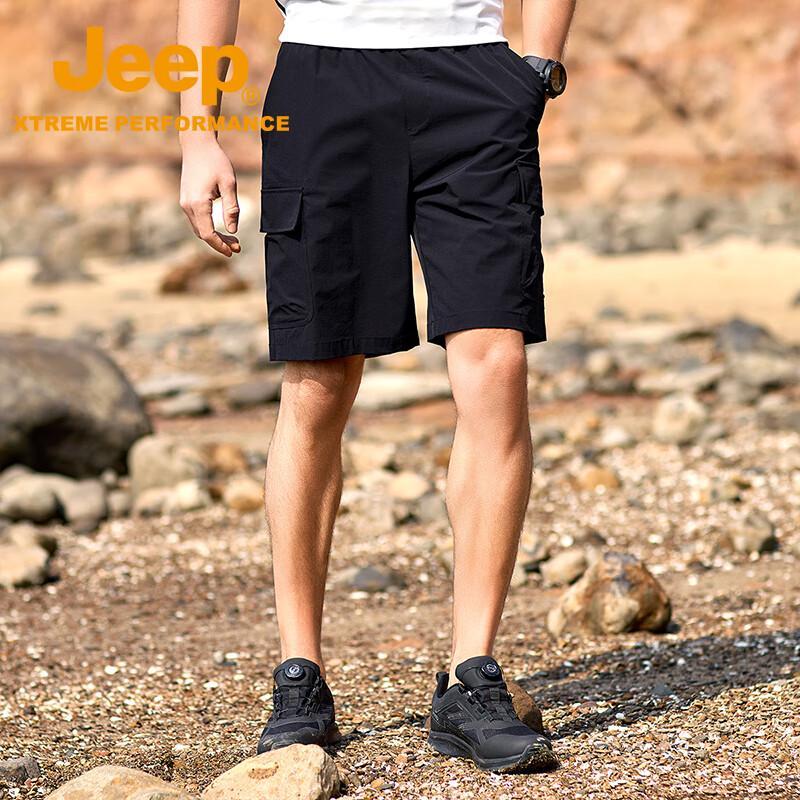

JEEP Men s Water-Repellent Cooling Hiking Shorts L