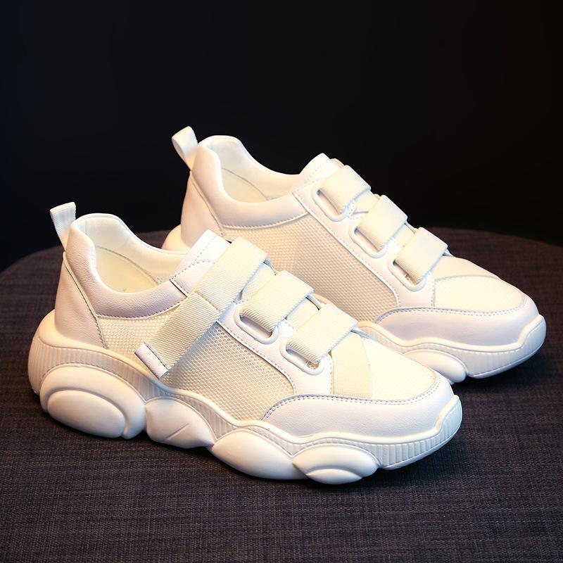 New Breathable and Trendy Women's Shoes, Casual Little White Dad Shoes
