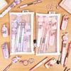 10pcs/Set Butterfly Series Writing Tool Kit Plastic Gel Pens Correction Tape  Children's Day Gifts