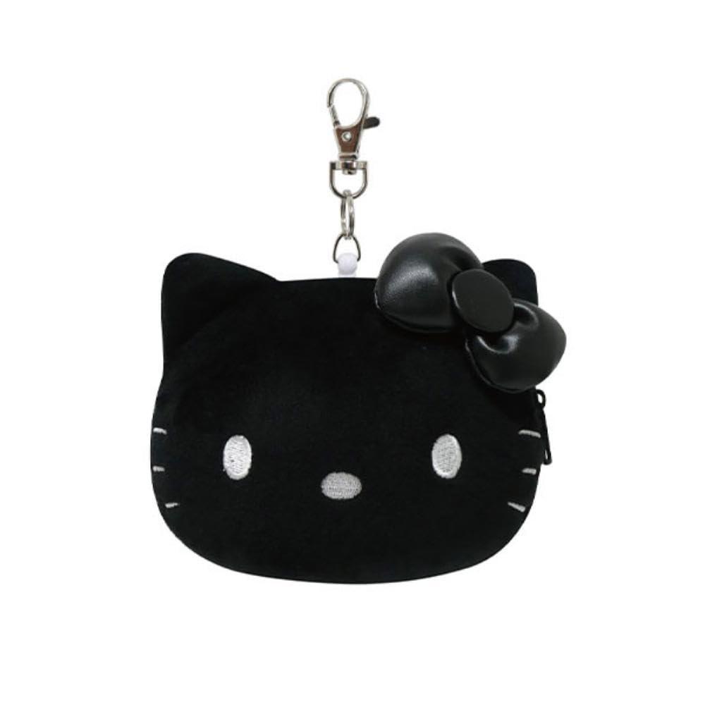 K Company Sanrio Characters (Monochrome Series) Face Pass Case Hello Kitty SACM-PC-KT H10.7 x W13 D4cm