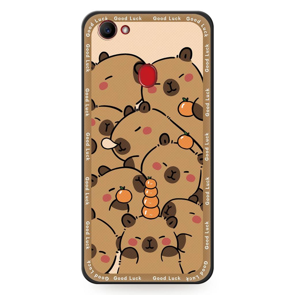 Anti-dust Cartoon Phone Case For OPPO F7 Graffiti Soft Case Silicone Protective Dirt-resistant Anti-knock Full Wrap TPU
