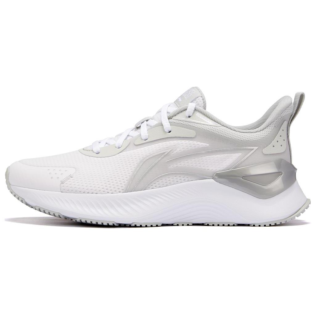 

Li Ning YueYing 3.0 Cushioning Abrasion Resistant Breathable Low top Running Shoes Women s White Gray ARHU024-4
