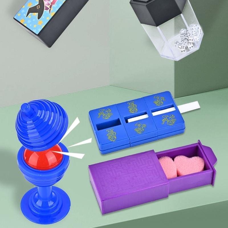 Popular Magics Box Toy With Sliding For Beginner Easy To Perform Ball Vanishing And Color Changing Tricks