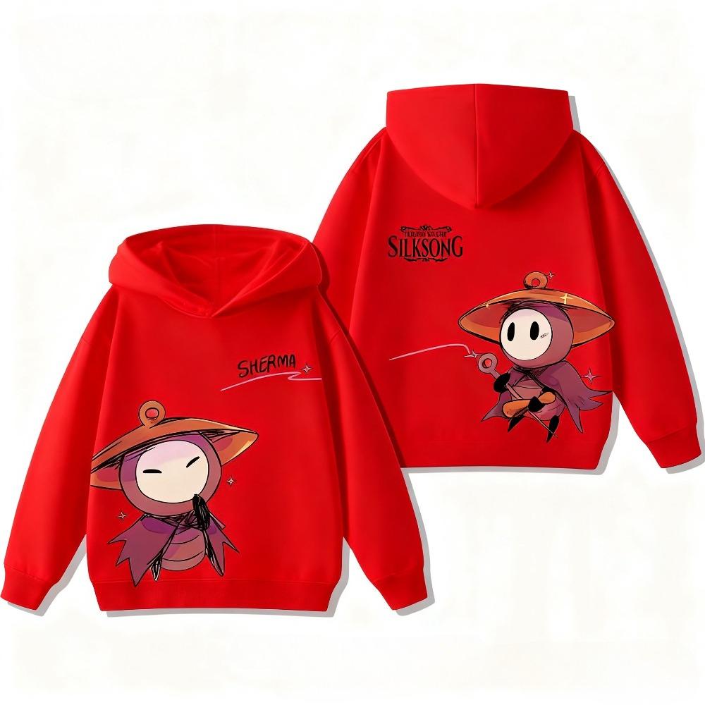 Hollow Knight Print Hoodie Fashion Men Women Oversized Long Sleeve Pullover Cartoon Casual Kids Hoodies Sweatshirt