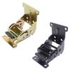 Steel Construction Self-Locking Hinge 90 Degree Folding Furniture Brackets  Bed Leg Support