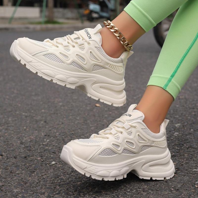 Sneakers Women Platform Flat Shoes Woman Shoes Red Casual Trainers Ladies Chunky Sneakers Women Shoes I21