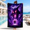 Ghost Haunting Glow Beach Towel, Microfiber Beach Towel, Perfect For Pool, Beach, Travel, Home Decor Beach Party Fan gifts