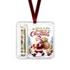 Christmas Tree Ornament Holder Gift, Creative Holiday Hanging Decoration for Family