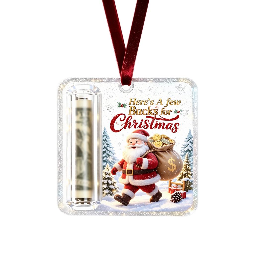 Christmas Tree Ornament Holder Gift, Creative Holiday Hanging Decoration for Family