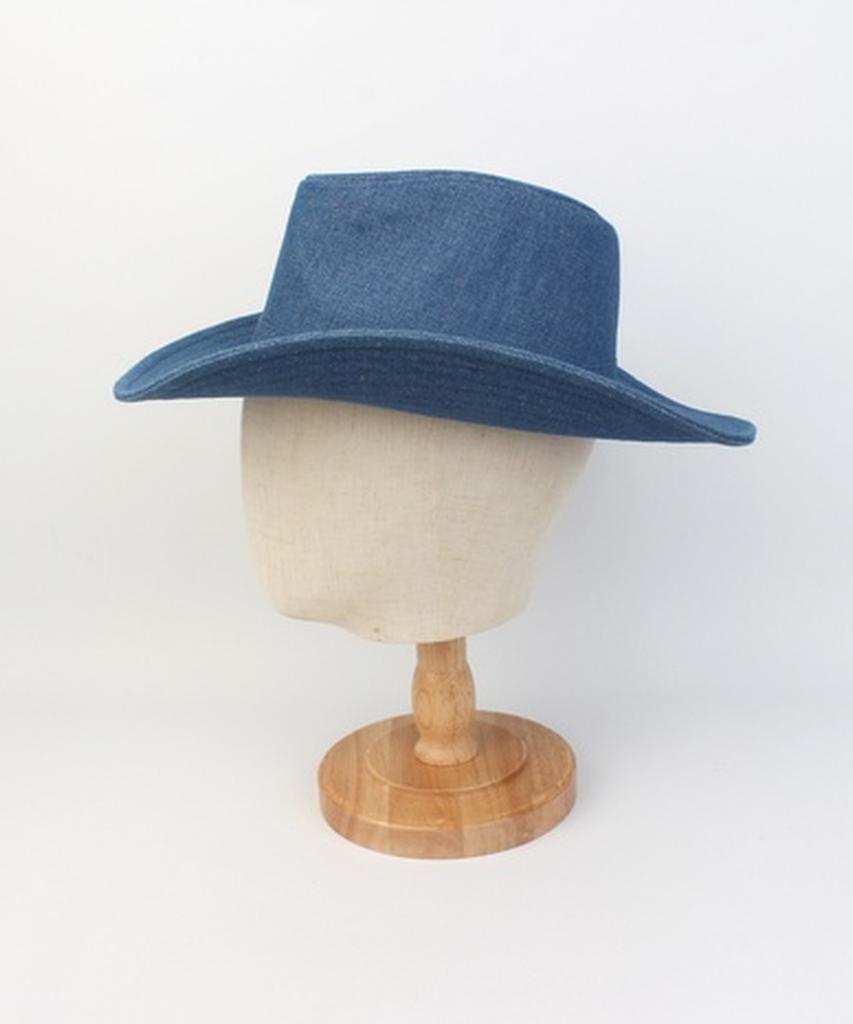 Yunibeosyeolkemiseuteuli Cowboy Dark Denim Fedora Cowboy Fedora