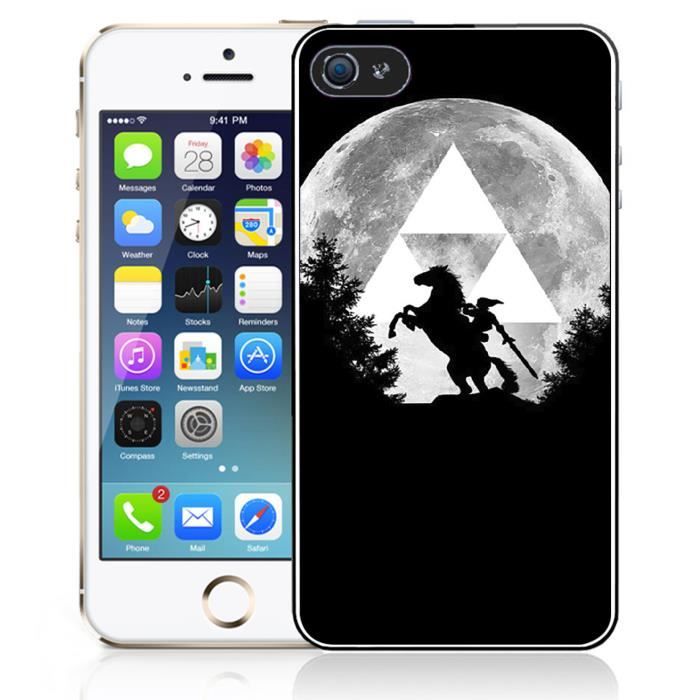 Coque iPhone 5 - 5S - SE Zelda Lune
