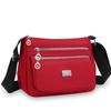 New Nylon Shoulder Bags Multi Pockets Waterproof Crossbody Bags Zipper Women's Bag
