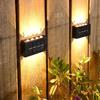 4/6/8/10/12/16 LED Solar Wall Lamp Outdoor Garden Waterproof Up and Down Luminous Lighting 1pcs Hanging Crystal