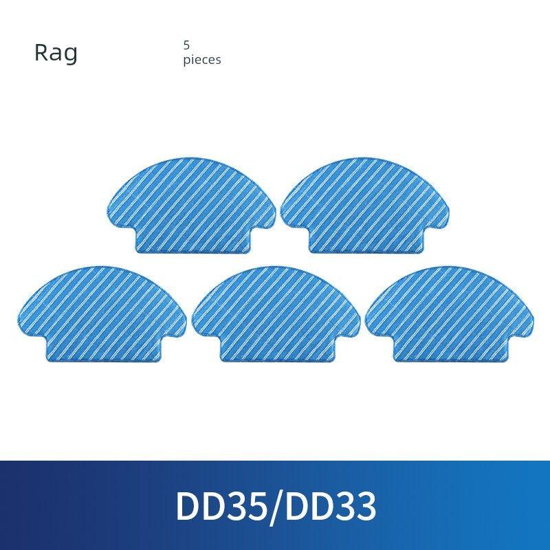 Applicable To Ecovacs DD35 56/33 Sweeping Robot Side Brush Accessories Main Rolling Brush Rag Filter Screen