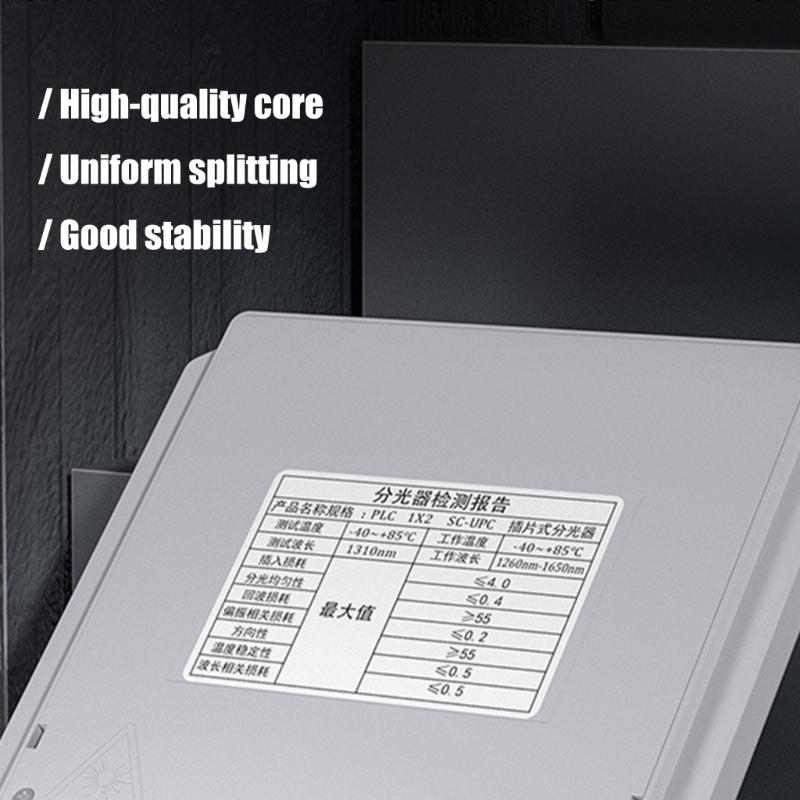 1x4  UPC PLC Fiber Optics Splitter Card Insert internet  Room Equipment for Efficient Signal Distribution in Networking