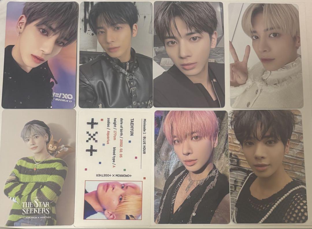 

[USED] txt taehyung trading card