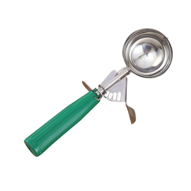 

Совок для мороженого из нержавеющей стали 304, шарик для мороженого, аксессуары для дома Green handle