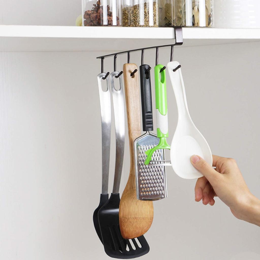 Uchwyt na kubki do kawy 6 haczyków Elegancki Wygodny Praktyczny Stabilny Przenośny Stojak kuchenny do domu