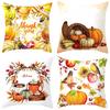 New Thanksgiving Pumpkin Festival Pillow Cover Festive Home Decoration Pillow Cover